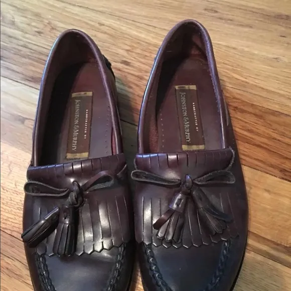 Johnston &amp; Murphy loafers with tassels