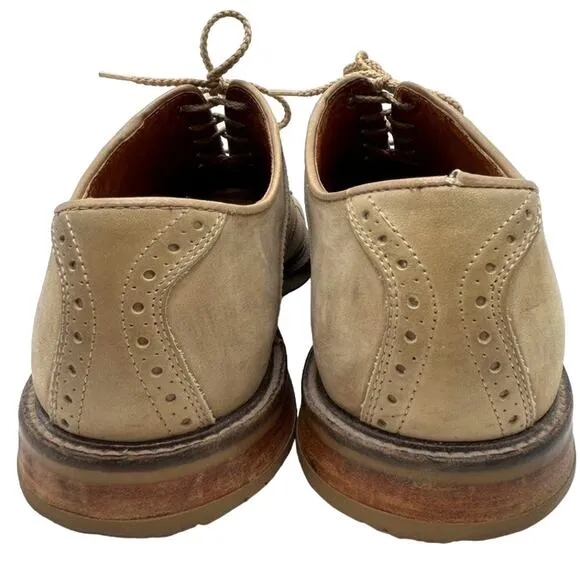 Johnston &amp; Murphy Suede Oxford Dress Shoes Mens SIZE 12 Academia Evening Spring