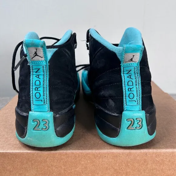 Jordan 12 Retro Hyper Jade Sneaker Shoes (GS) Kids 6.5Y 510815-017