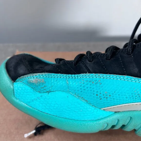 Jordan 12 Retro Hyper Jade Sneaker Shoes (GS) Kids 6.5Y 510815-017