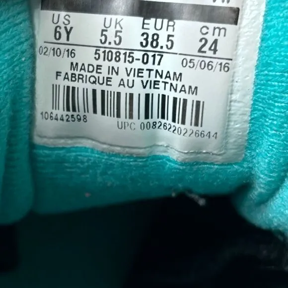 Jordan 12 Retro Hyper Jade Sneaker Shoes (GS) Kids 6.5Y 510815-017