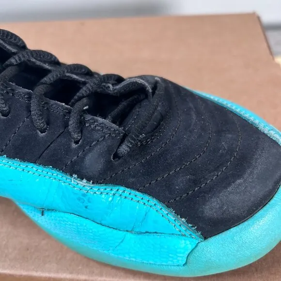 Jordan 12 Retro Hyper Jade Sneaker Shoes (GS) Kids 6.5Y 510815-017