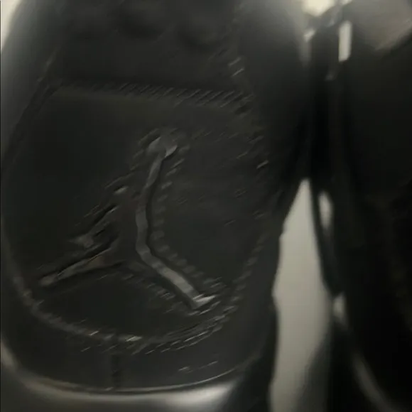Jordan Black Chunky Athletic Sneakers