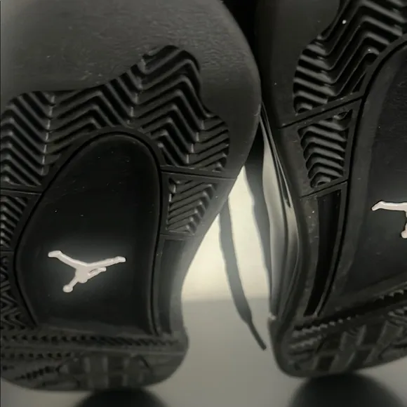 Jordan Black Chunky Athletic Sneakers