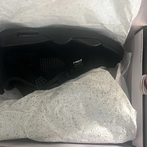 Jordan Black Chunky Athletic Sneakers