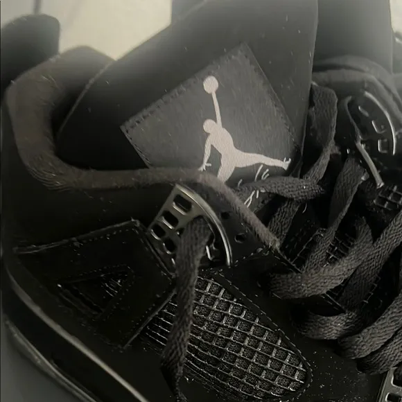 Jordan Black Chunky Athletic Sneakers