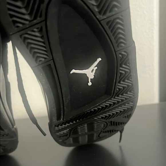 Jordan Black Chunky Athletic Sneakers