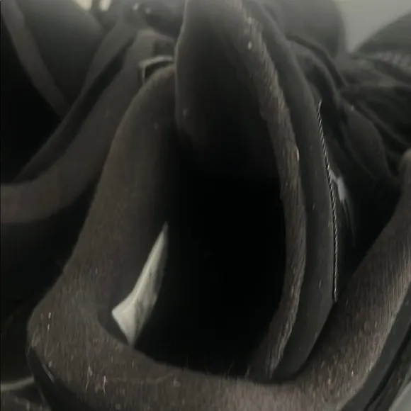 Jordan Black Chunky Athletic Sneakers