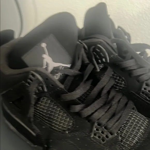 Jordan Black Chunky Athletic Sneakers
