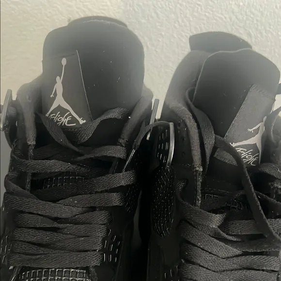 Jordan Black Chunky Athletic Sneakers
