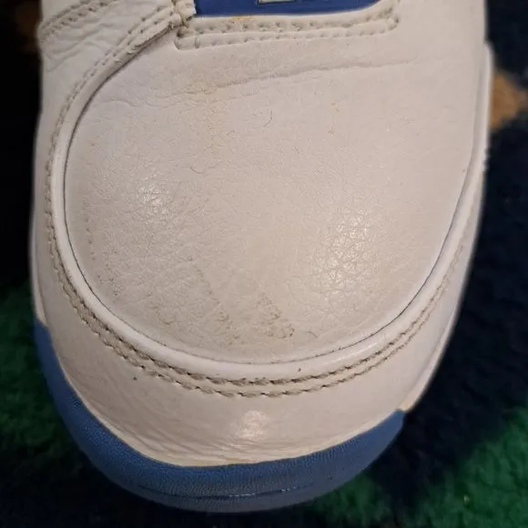 Jordan Team Strong Low Shoes 2006 Men Sz 11 White Blue - 313534102-RARE