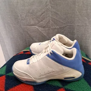 Jordan Team Strong Low Shoes 2006 Men Sz 11 White Blue - 313534102-RARE
