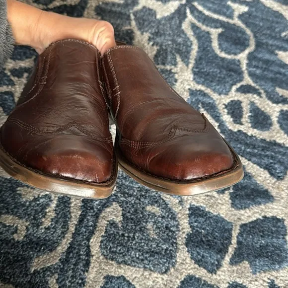 Josef Seibel Men’s Douglas Leather Slip on Loafers/Shoes Size 11 EU 44 Brown