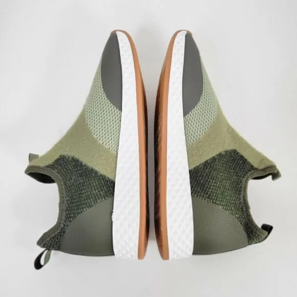 JSLIDES Multi Knit pull on comfort Sneakers Green | size 6