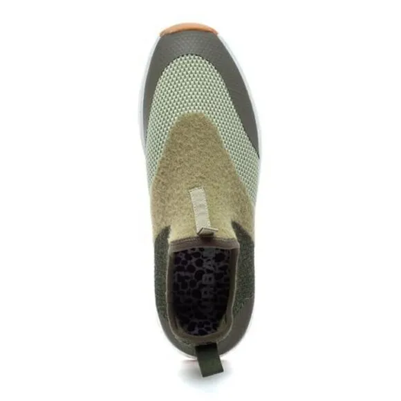 JSLIDES Multi Knit pull on comfort Sneakers Green | size 6