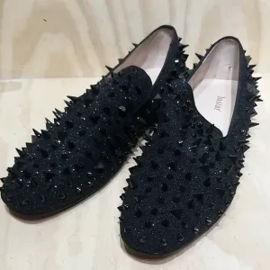 Justar Men's Studded Spikes Loafers Men's size 12