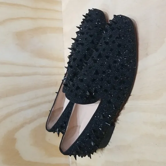 Justar Men's Studded Spikes Loafers Men's size 12