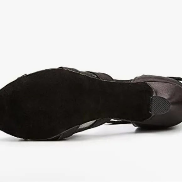 JZNXdanza Professional Latin Dance Shoes Satin Salsa Dancer Shoes Ballroom Tango