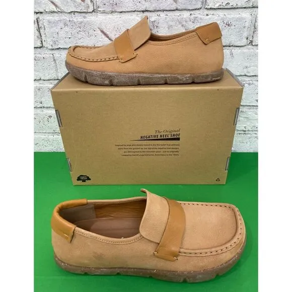 KALSO EARTH SHOE Dabb Negative Heel Earth‎ Shoe Cognac Men's Size 9