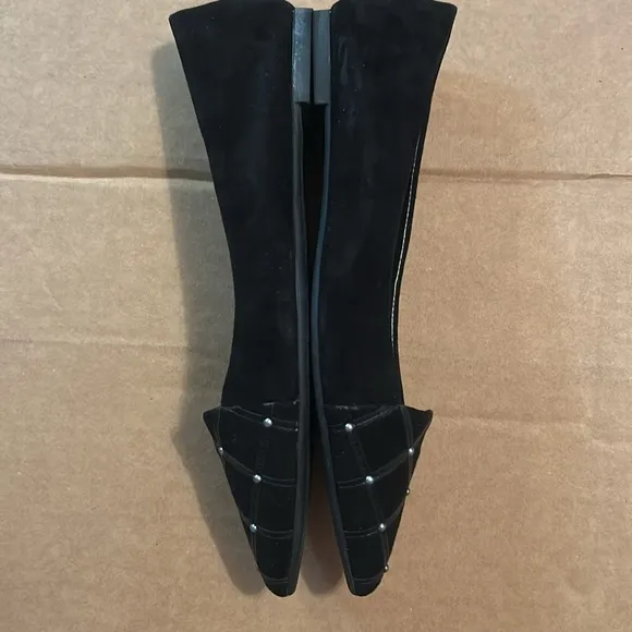 Karl Lagerfeld Black Quilted Women's Shoes size 8.5 like new