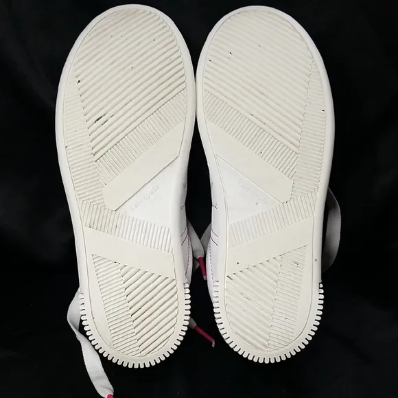 Kate Spade White and Pink Flats