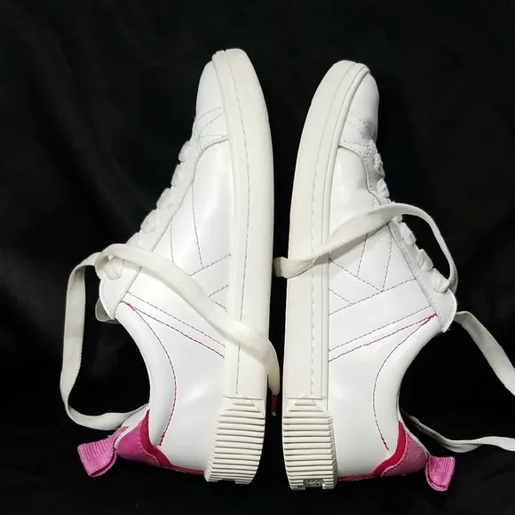 Kate Spade White and Pink Flats