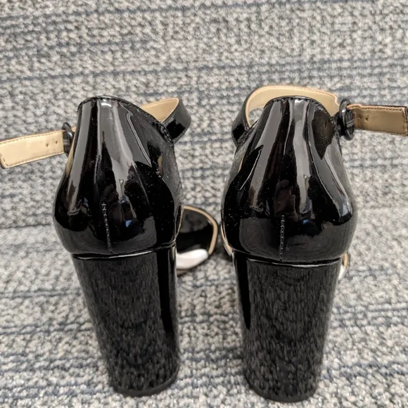 Katy Perry The Liz Heels Black White Size 6.5