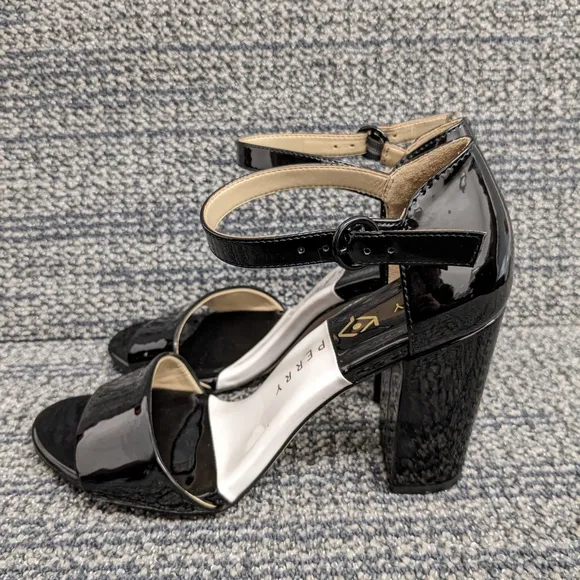 Katy Perry The Liz Heels Black White Size 6.5