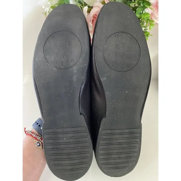 Kech Men Tasseled Loafer Shoes Black 100% Leather Made in Turkey Size 45 US 11.5