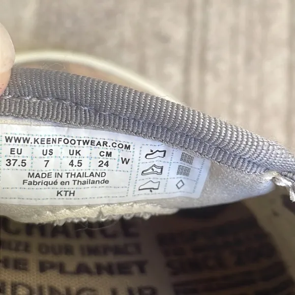 KEEN Footwear Eldon Slip-On Canvas Sneakers In Gray &amp; Light Pink Tie Dye Print