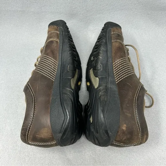 Keen Shoes Mens 9.5 Austin Oxford Lace Up 1007722 Brown Leather Casual