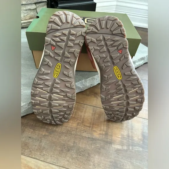 KEEN Terradora II Strappy Open Toe Sandal, Redwood/Pheasant Women Size 9.5 NEW