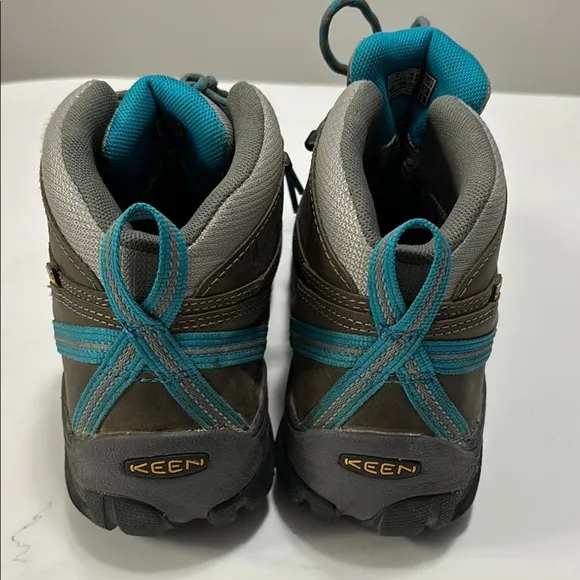 KEEN Women's Hiking Shoes - Brown and Teal