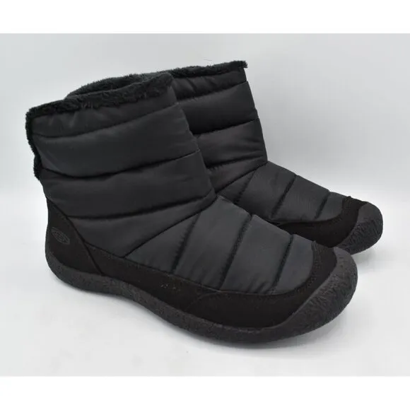 Keen Womens Size 10 Howser Fold Down Black Pull On Shoes