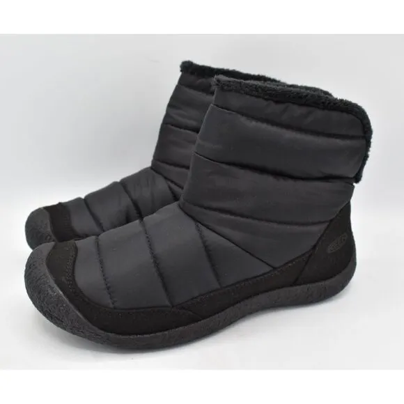 Keen Womens Size 10 Howser Fold Down Black Pull On Shoes