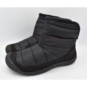 Keen Womens Size 10 Howser Fold Down Black Pull On Shoes