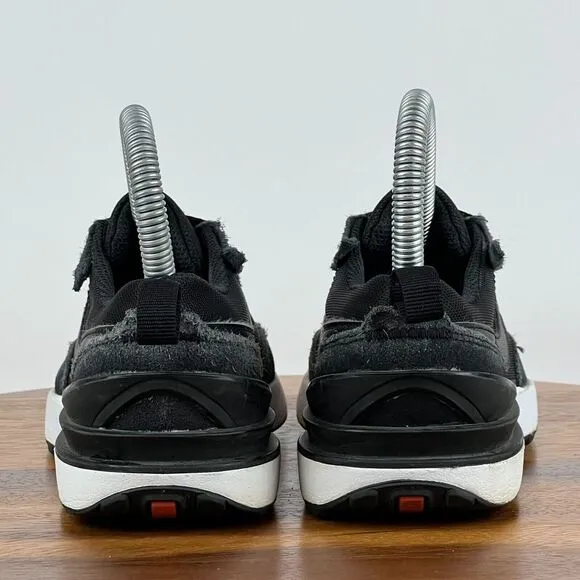 Kids‎ Childrens Nike Waffle One Black Suede Athletic Shoes Sneakers Size 1 Y GUC