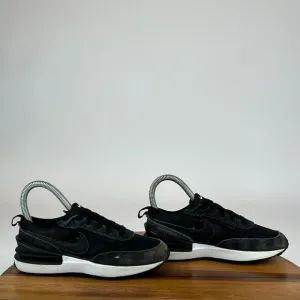 Kids‎ Childrens Nike Waffle One Black Suede Athletic Shoes Sneakers Size 1 Y GUC