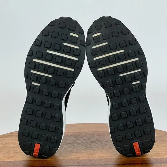 Kids‎ Childrens Nike Waffle One Black Suede Athletic Shoes Sneakers Size 1 Y GUC