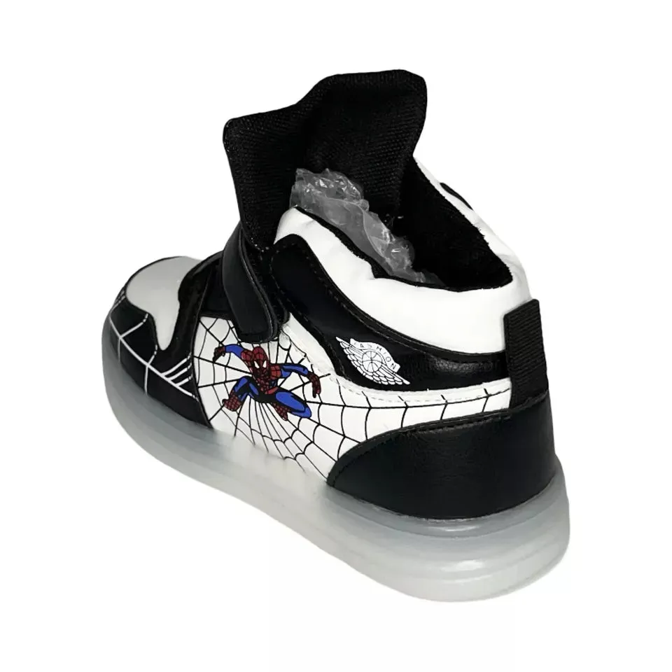Kids’ Led Light Spider-Man Shoes
