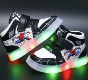 Kids’ Led Light Spider-Man Shoes
