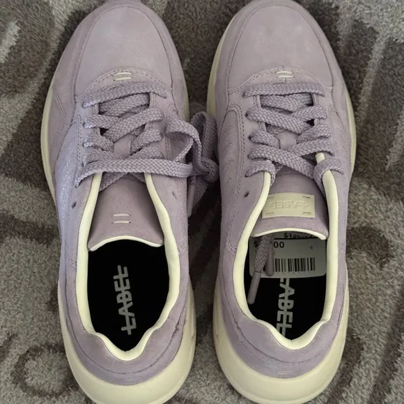 LABEL Go-To sneaker lavander suede NWT USA Men 9.5