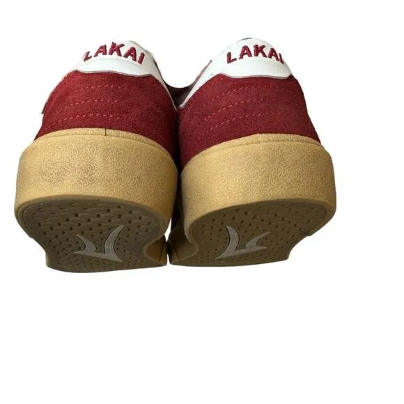LAKAI Cambridge Red Gum Sole Size 9.5