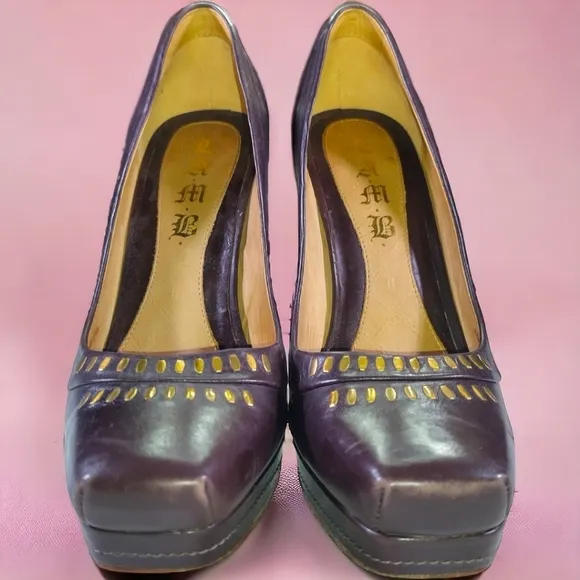L.A.M.B. Leather Pumps Size 8.5 | Excellent Condition