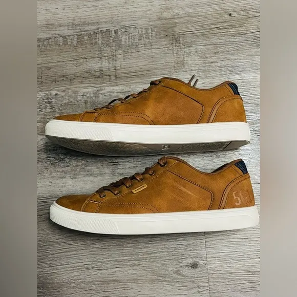 LEVI's STRAUSS 501 SUEDE BROWN SHOES MENS SIZE 10