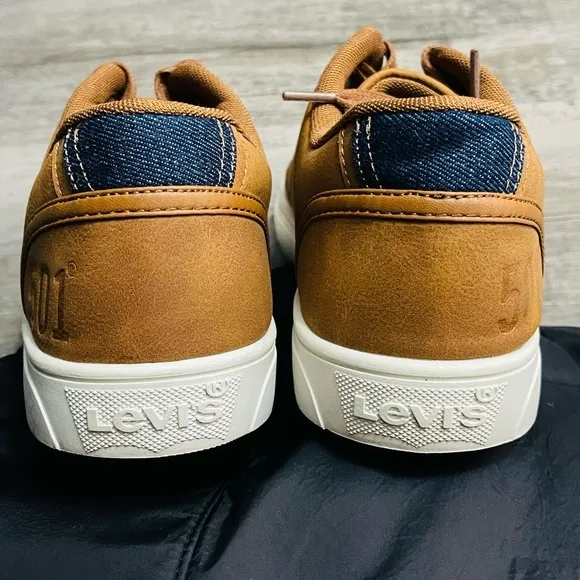 LEVI's STRAUSS 501 SUEDE BROWN SHOES MENS SIZE 10