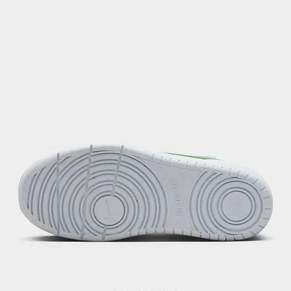 LITTLE KIDS' NIKE COURT BOROUGH LOW RECRAFT STRETCH LACE CASUAL SHOES.