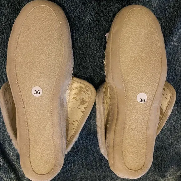 Llani Gilded Calf Moccasins