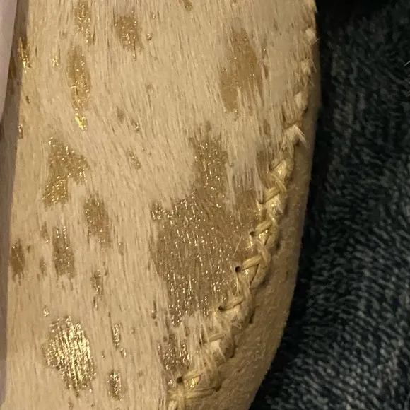 Llani Gilded Calf Moccasins