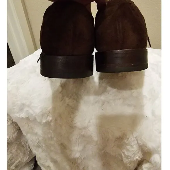 Loake Men's Brown Suede Oxfords Size 6.5